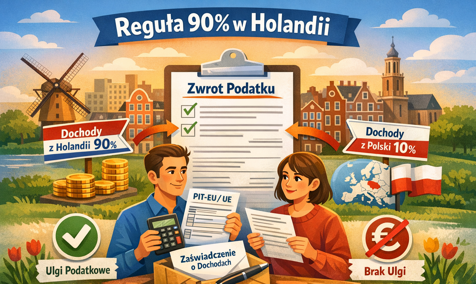 Reguła 90% w Holandii – na czym polega i co daje? cz.II