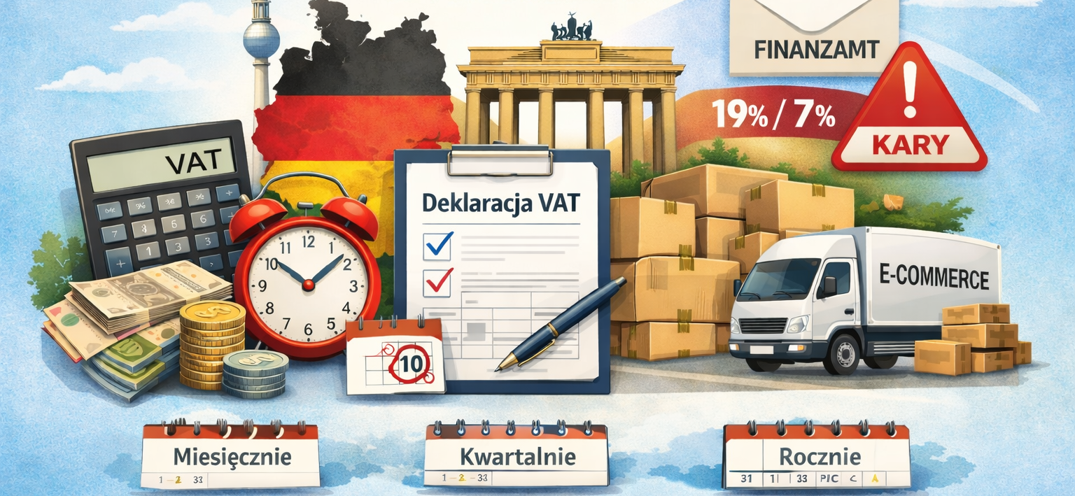 Rozliczenie VAT w Niemczech – kiedy należy to zrobić? (2026)