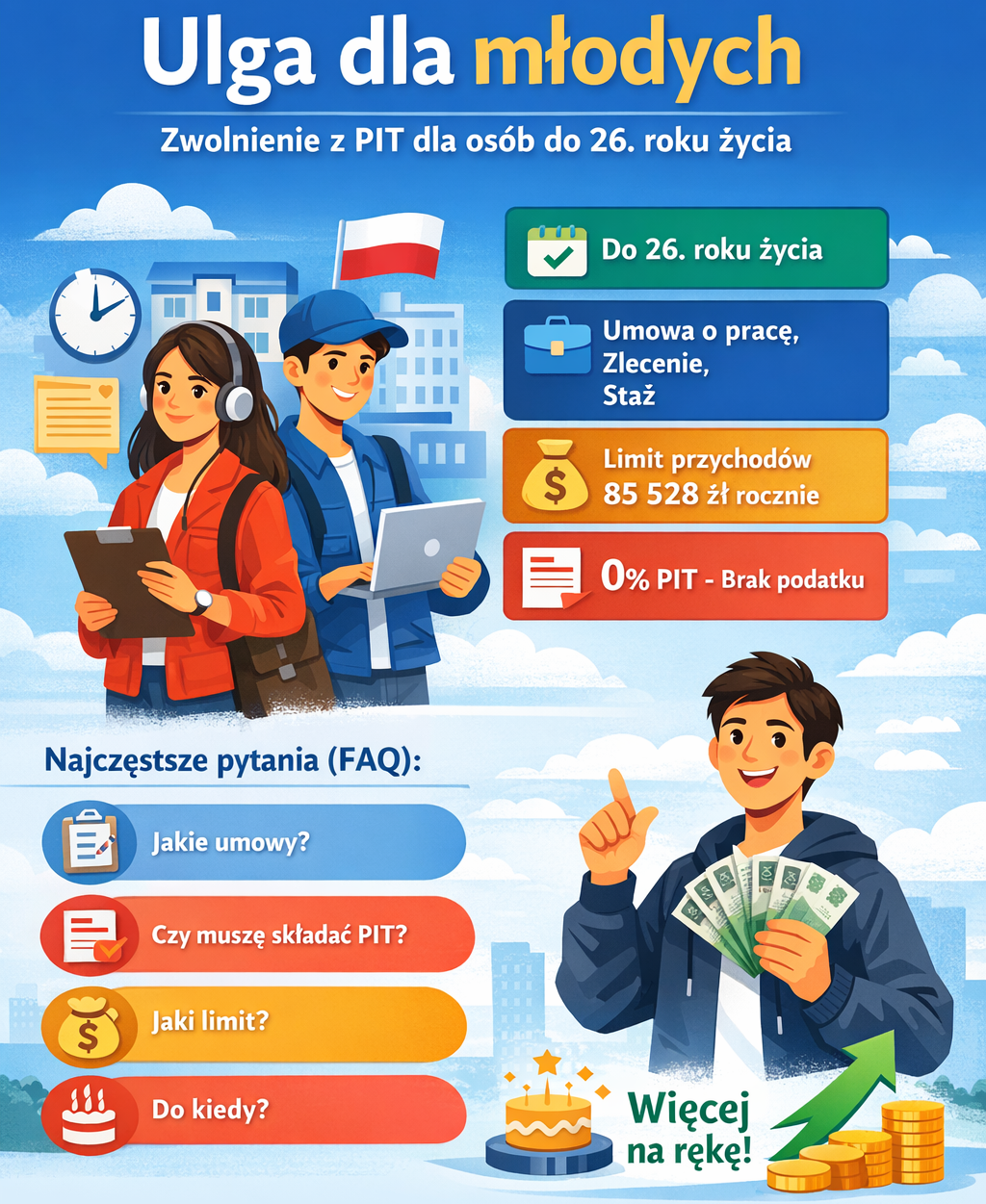 Ulga dla młodych – kto może skorzystać? 