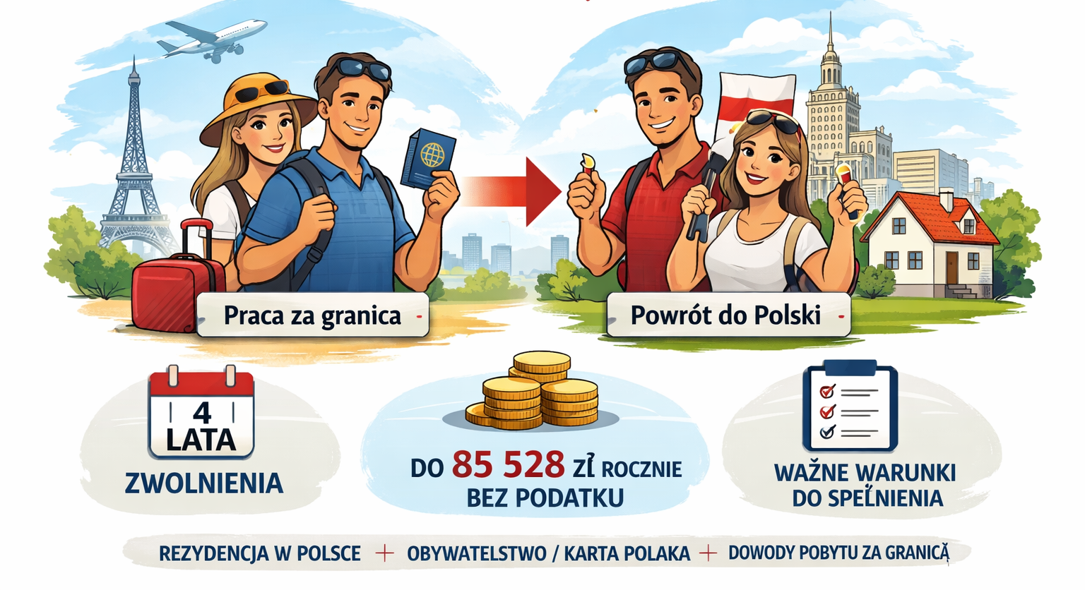 Ulga na powrót z zagranicy – kto może skorzystać?