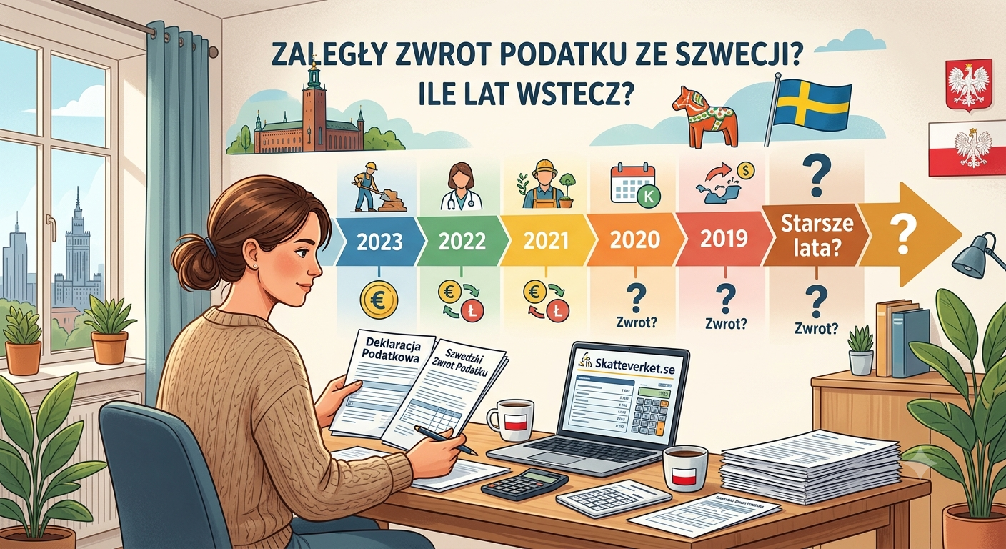 Czy można rozliczyć podatek ze Szwecji po terminie? Co zrobić, jeśli nie złożyłeś deklaracji? cz.I