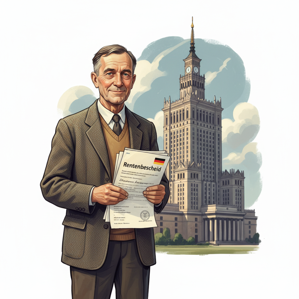 Polski emeryt z niemiecką emeryturą – gdzie się rozlicza?