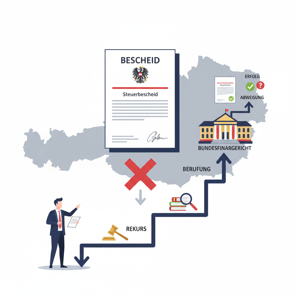 Odwołanie od decyzji podatkowej w Austrii: Procedura i zasady
