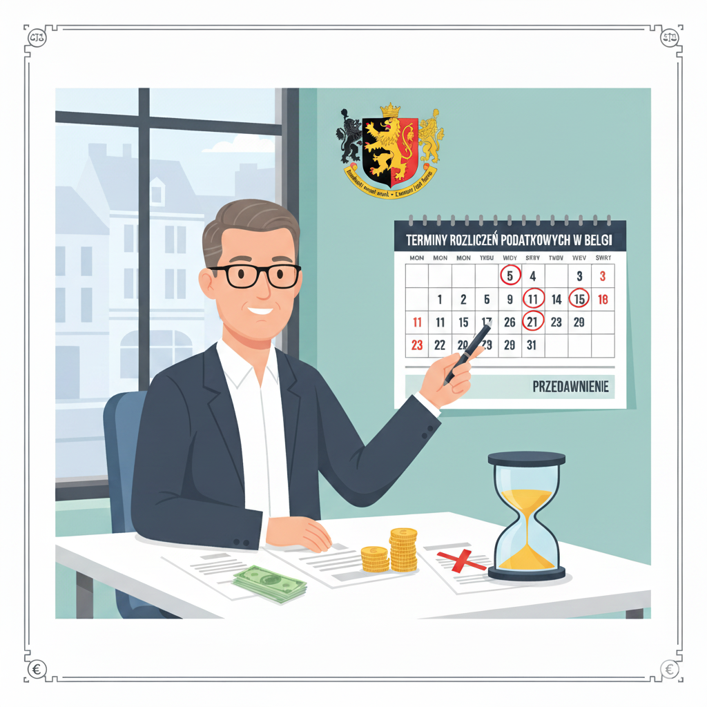 Terminy rozliczeń i przedawnienie podatku w Belgii