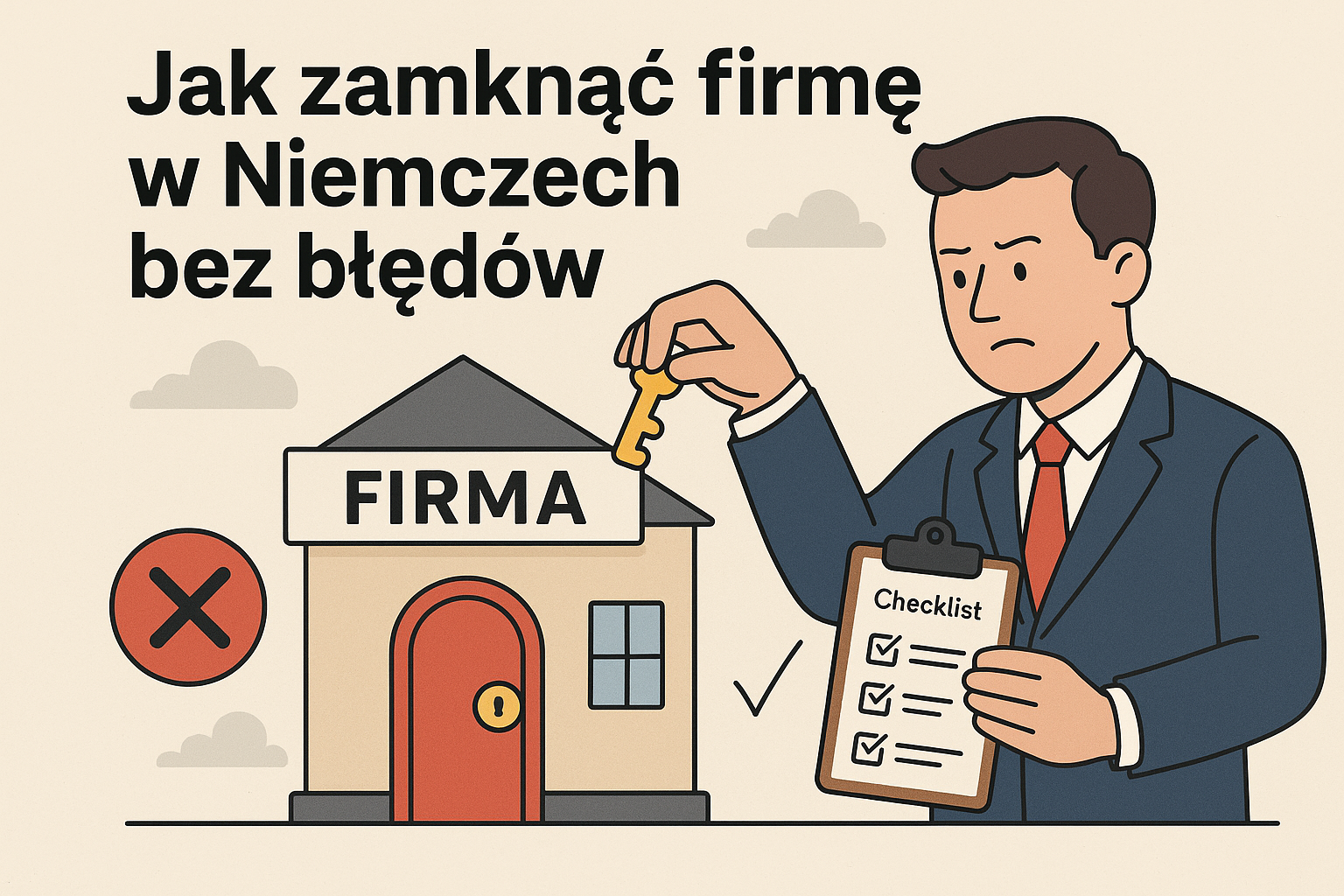 Jak zamknąć firmę w Niemczech: procedura  cz.I