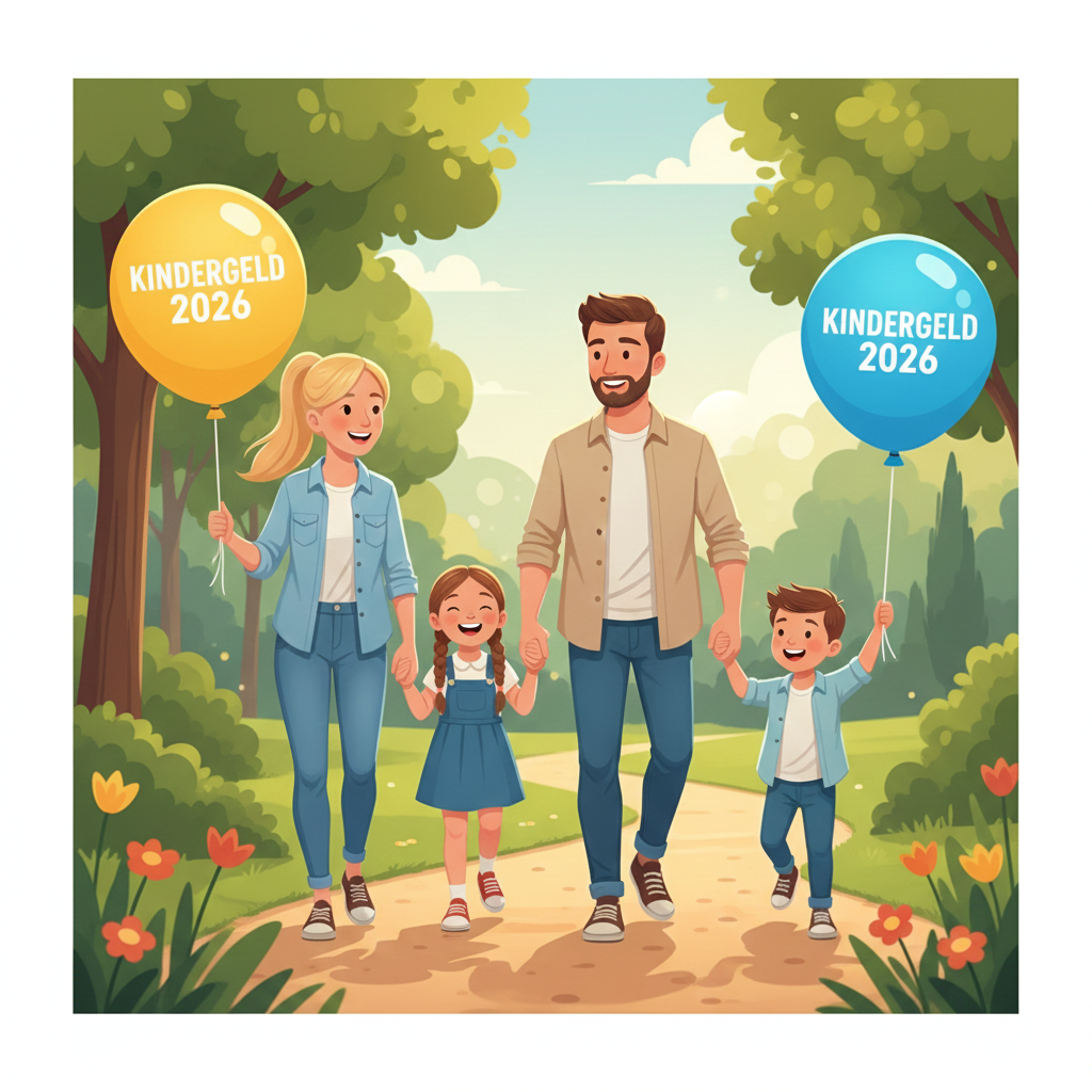 Kindergeld 2026: Więcej pieniędzy dla rodzin! 