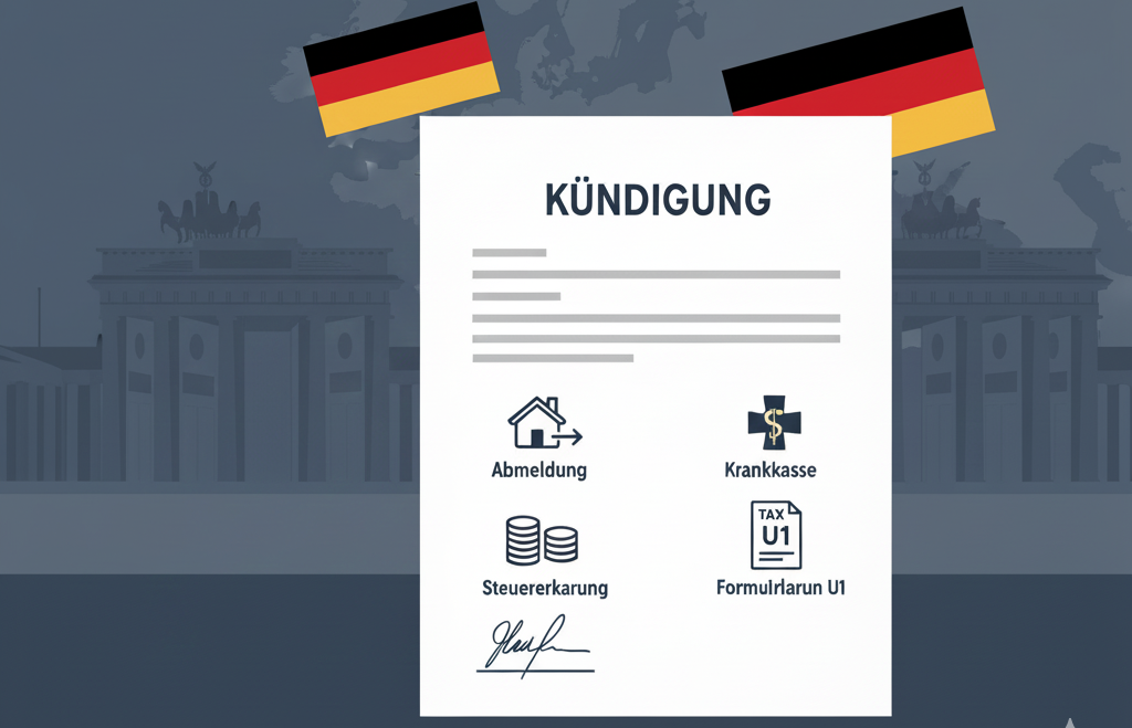 Koniec niemieckiej przygody: Wypowiedzenie umowy o pracę