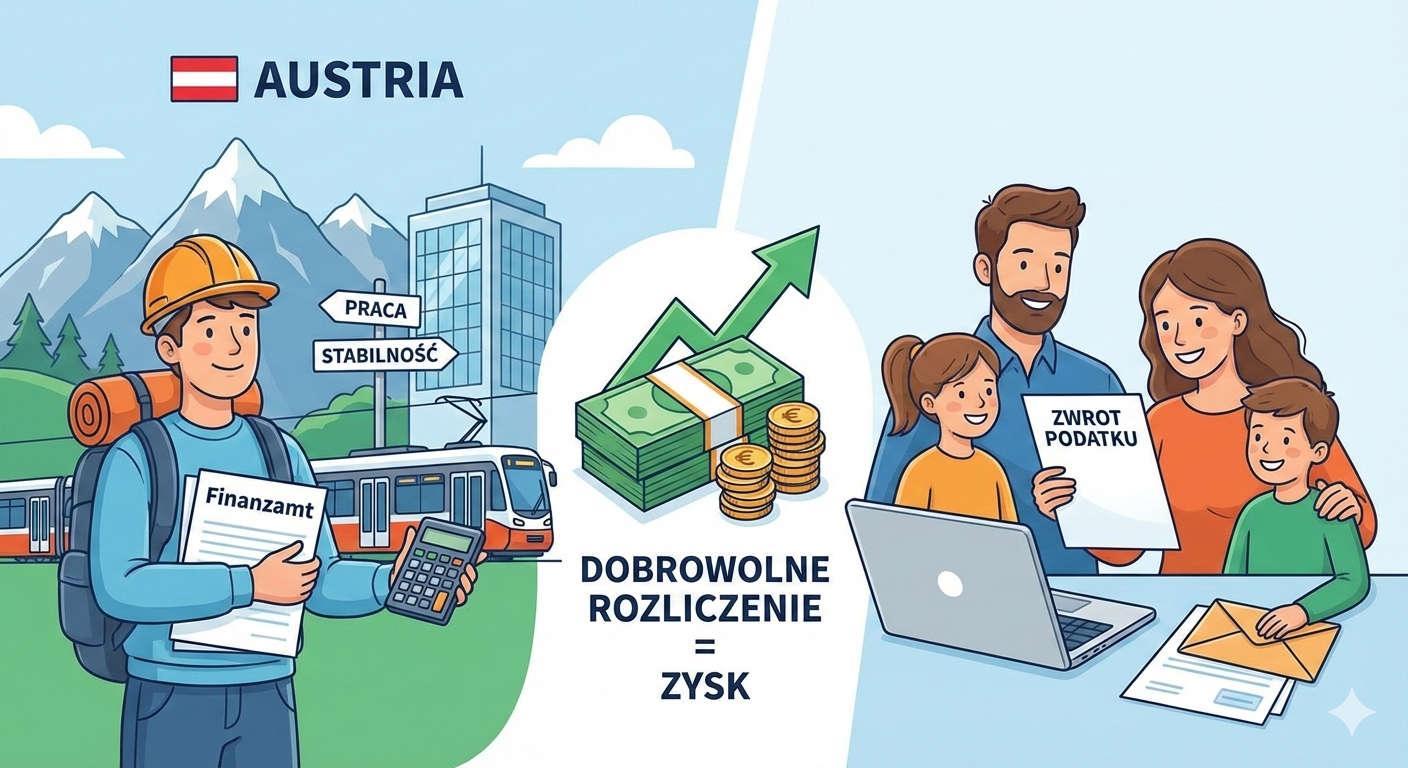 Obowiązek rozliczenia podatku w Austrii – co warto wiedzieć