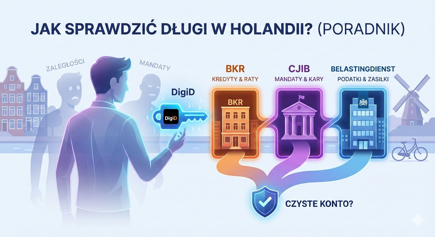 Jak sprawdzić, czy masz długi w Holandii?