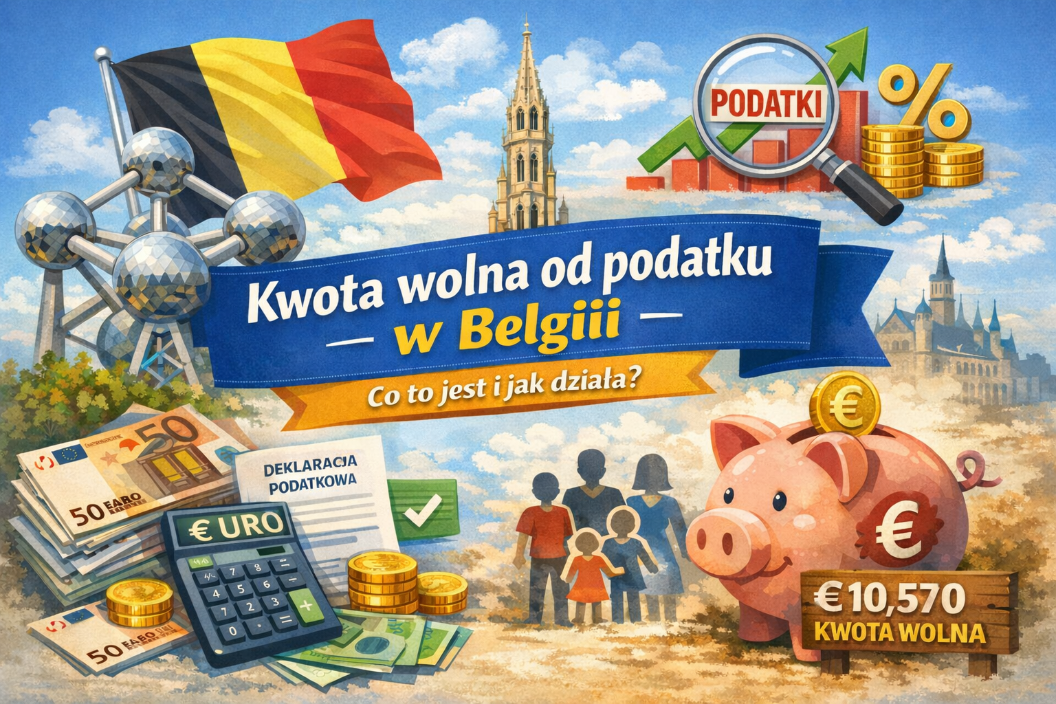Kwota wolna od podatku w Belgii – co to jest i jak działa?
