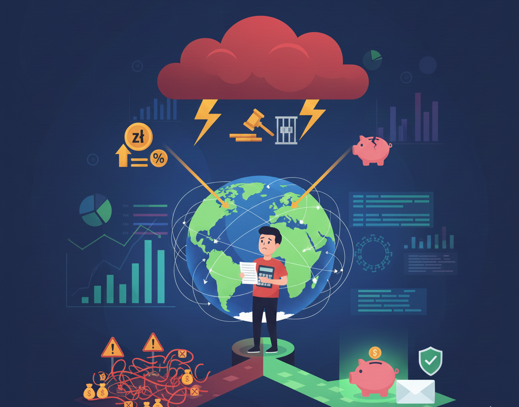 Kara za brak rozliczenia dochodów z zagranicy – ile wynosi i co grozi?