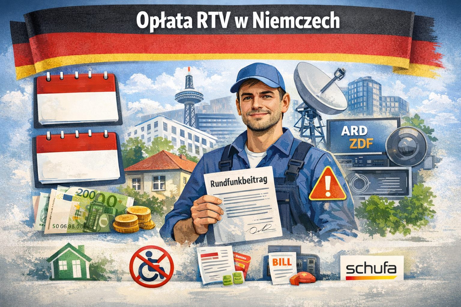 Opłata RTV w Niemczech? Czy trzeba ją płacić?