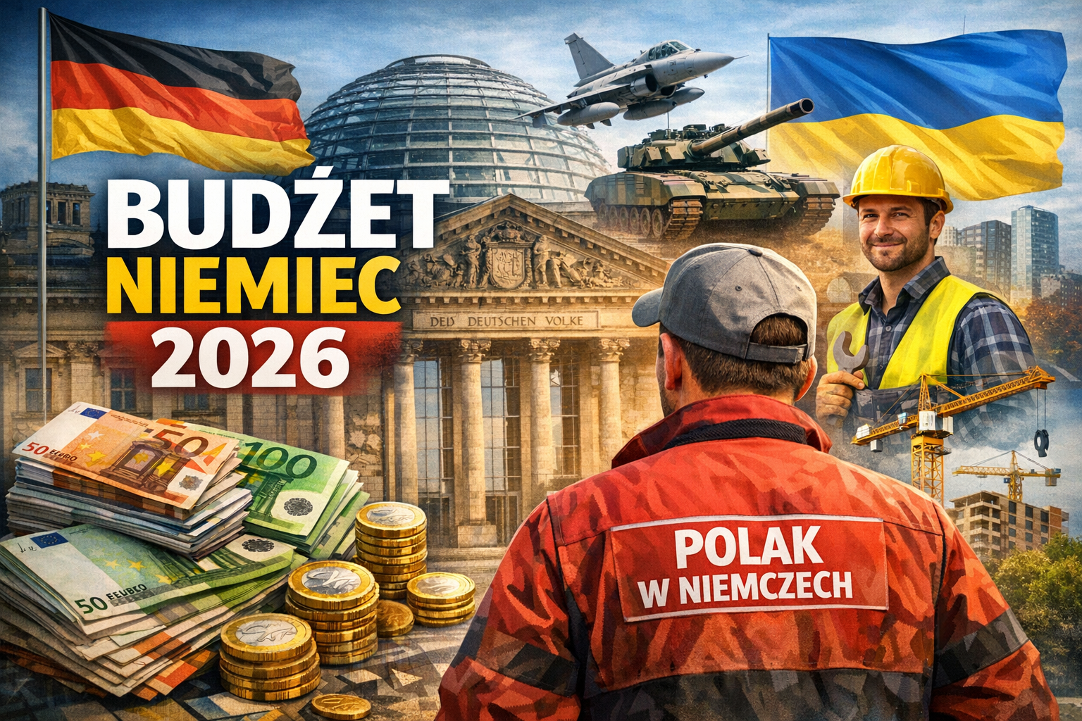 Co przyniesie niemiecki budżet na 2026 rok. Co to oznacza dla Polaków?