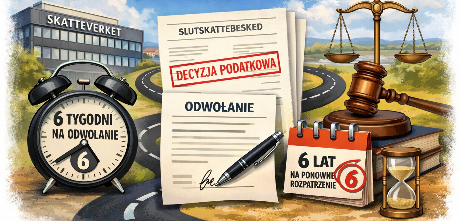 Jak odwołać się od decyzji podatkowej w Szwecji?