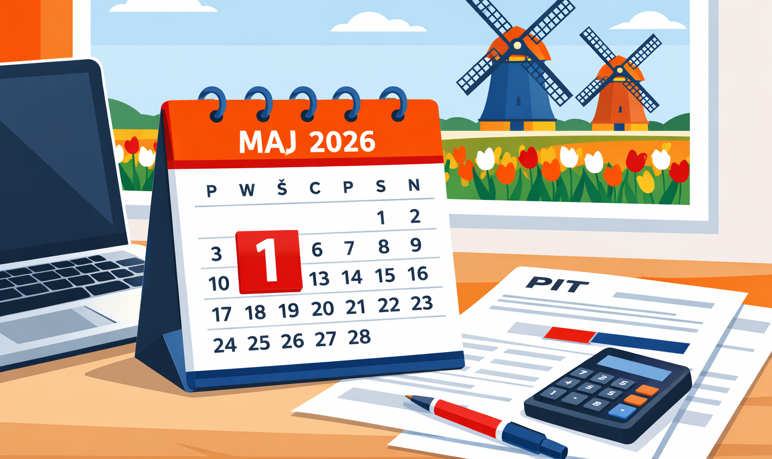 Do kiedy rozliczyć podatek w Holandii za rok podatkowy 2025?