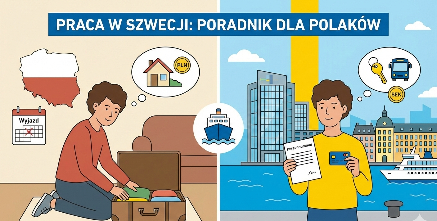 Jak przygotować się do wyjazdu do pracy w Szwecji?