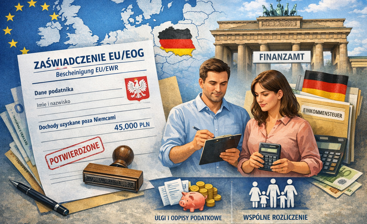 Dlaczego zaświadczenie EUEOG jest ważne przy rozliczeniu podatku z Niemiec
