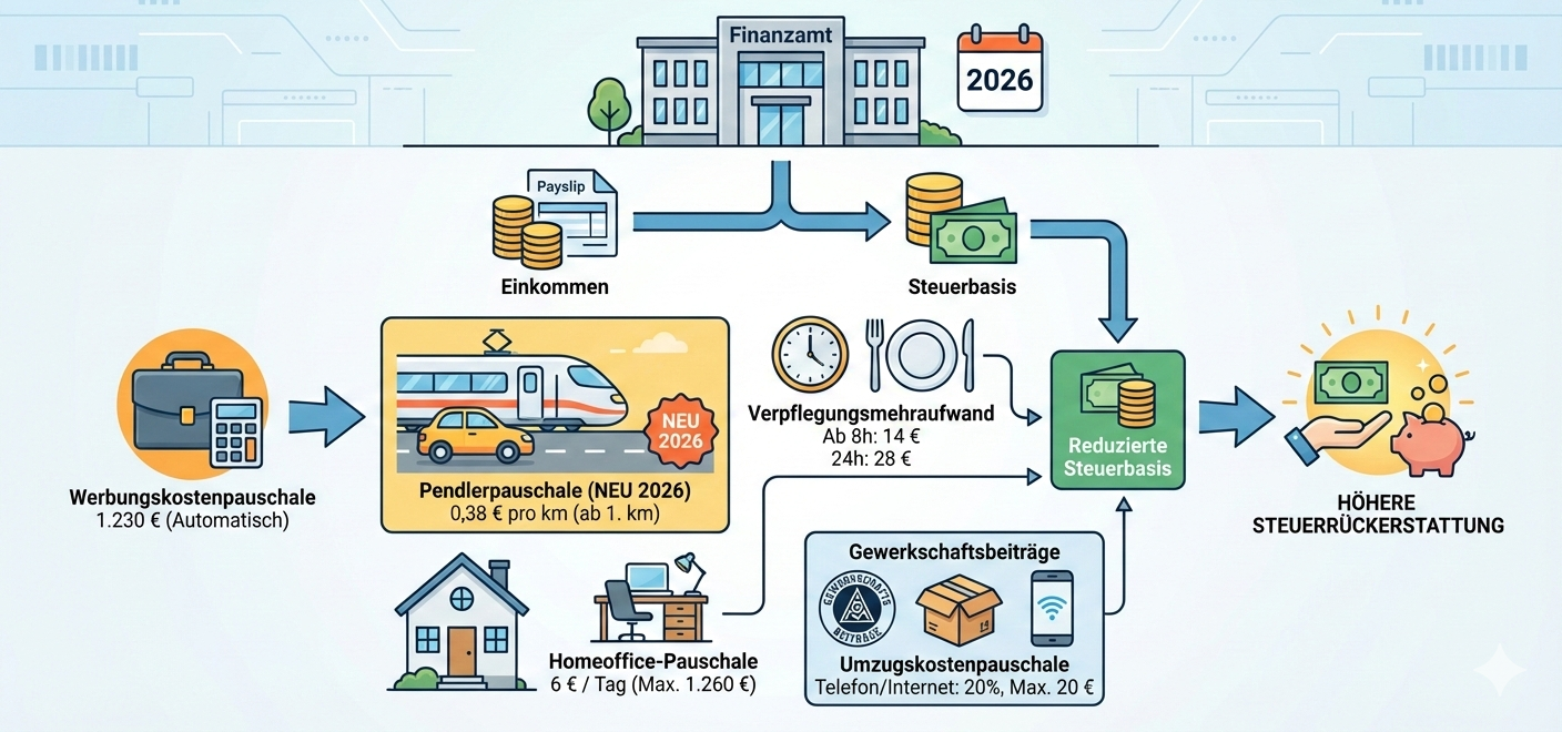 Ryczałt dla pracowników w Niemczech kiedy i ile przysługuje? cz.I