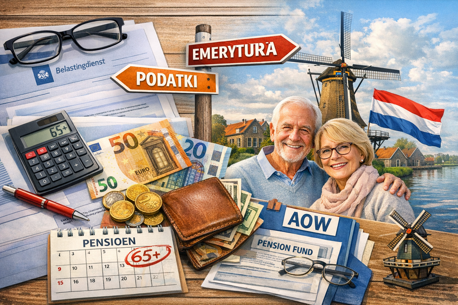 Czy emerytura w Holandii jest opodatkowana?