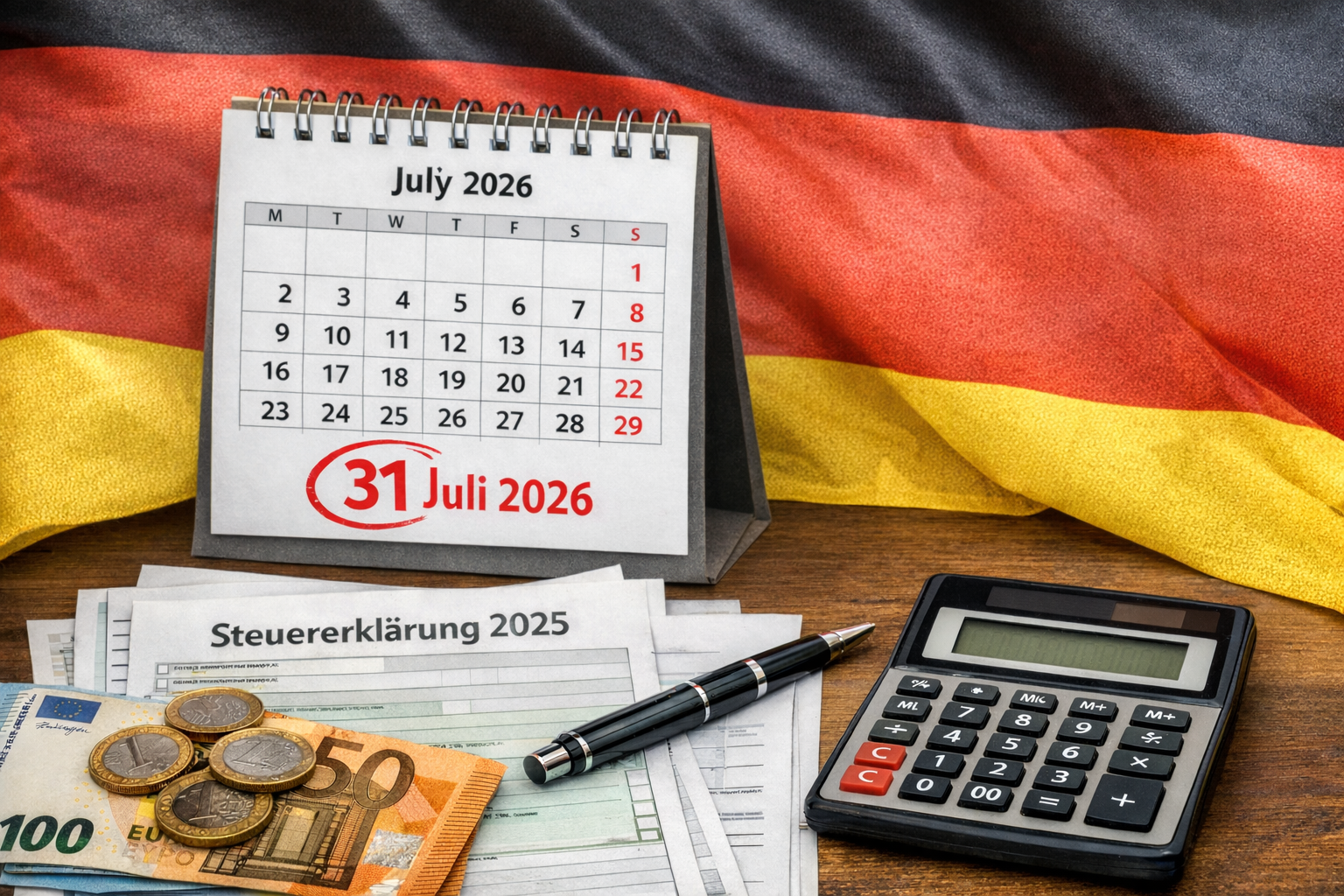 Zeznanie podatkowe za 2025 w Niemczech – do kiedy trzeba je złożyć?